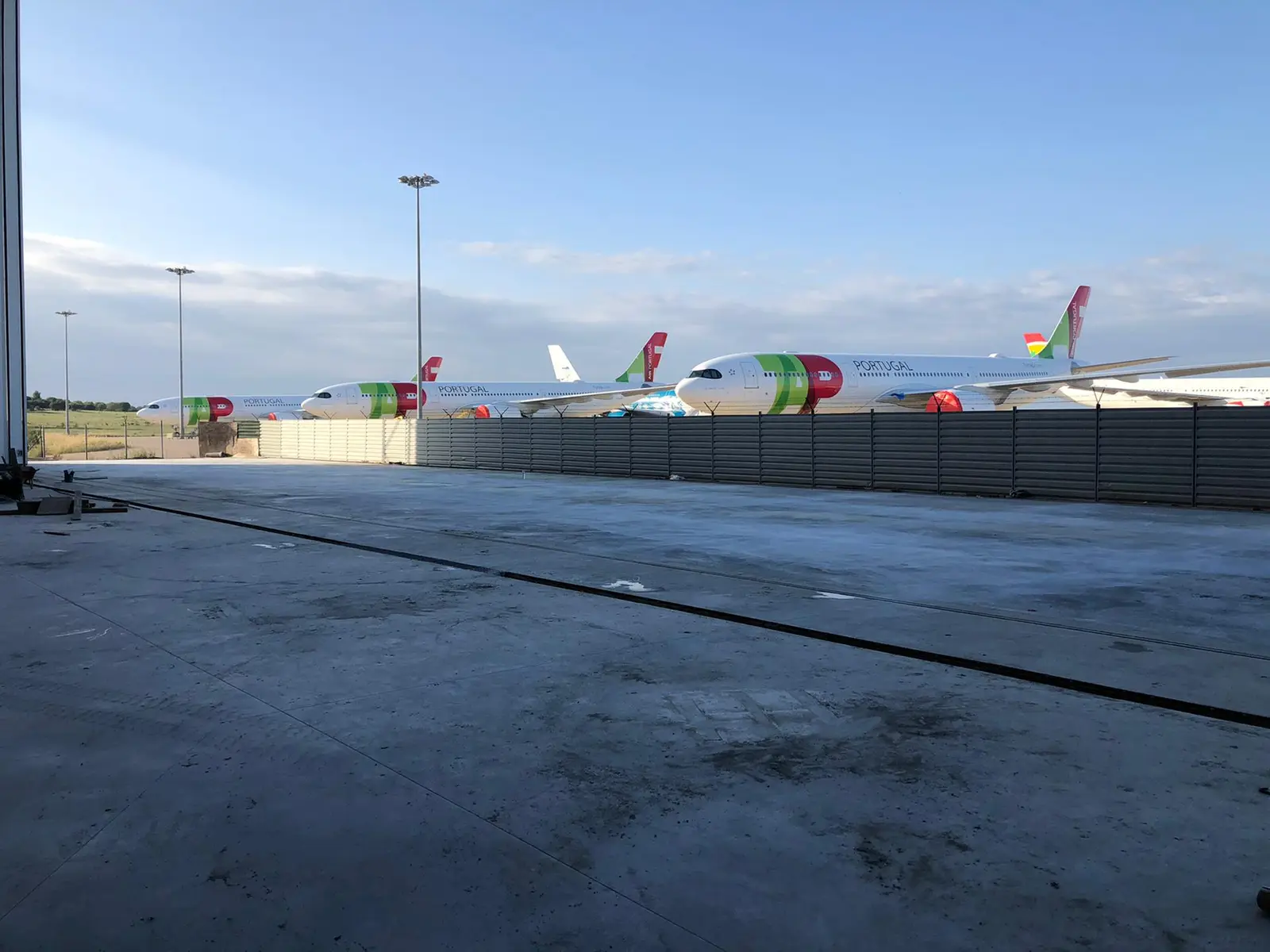 Pavimento no Aeroporto de Beja